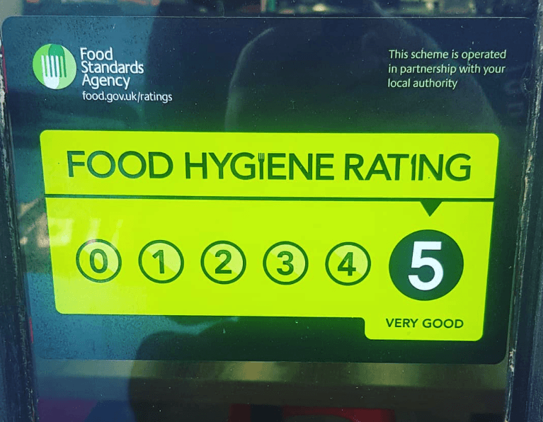 Food Hygiene Rating - 5